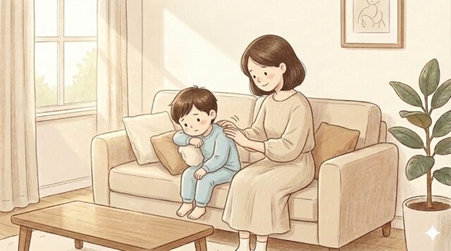 「周期性嘔吐症（自家中毒）とは？」のイメージイラスト