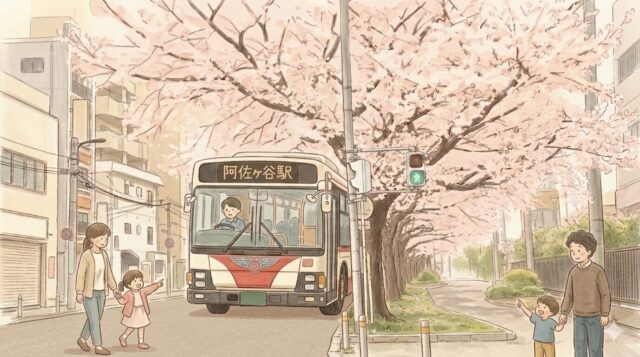 「練馬・中村橋周辺で流行中の感染症」のイメージイラスト